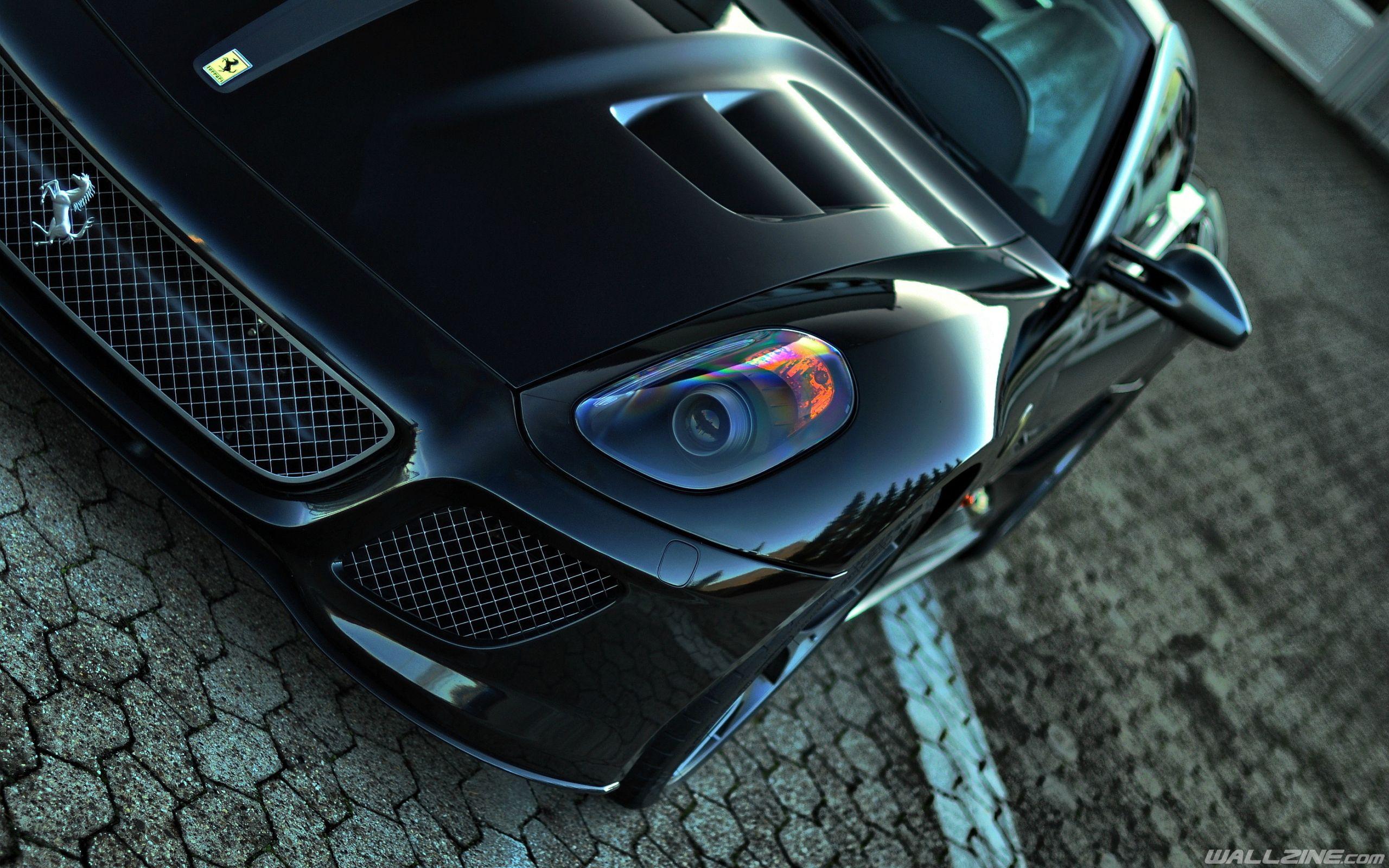 Ferrari 599 Gto Black Wallpaper. HD Desktop Wallpaper