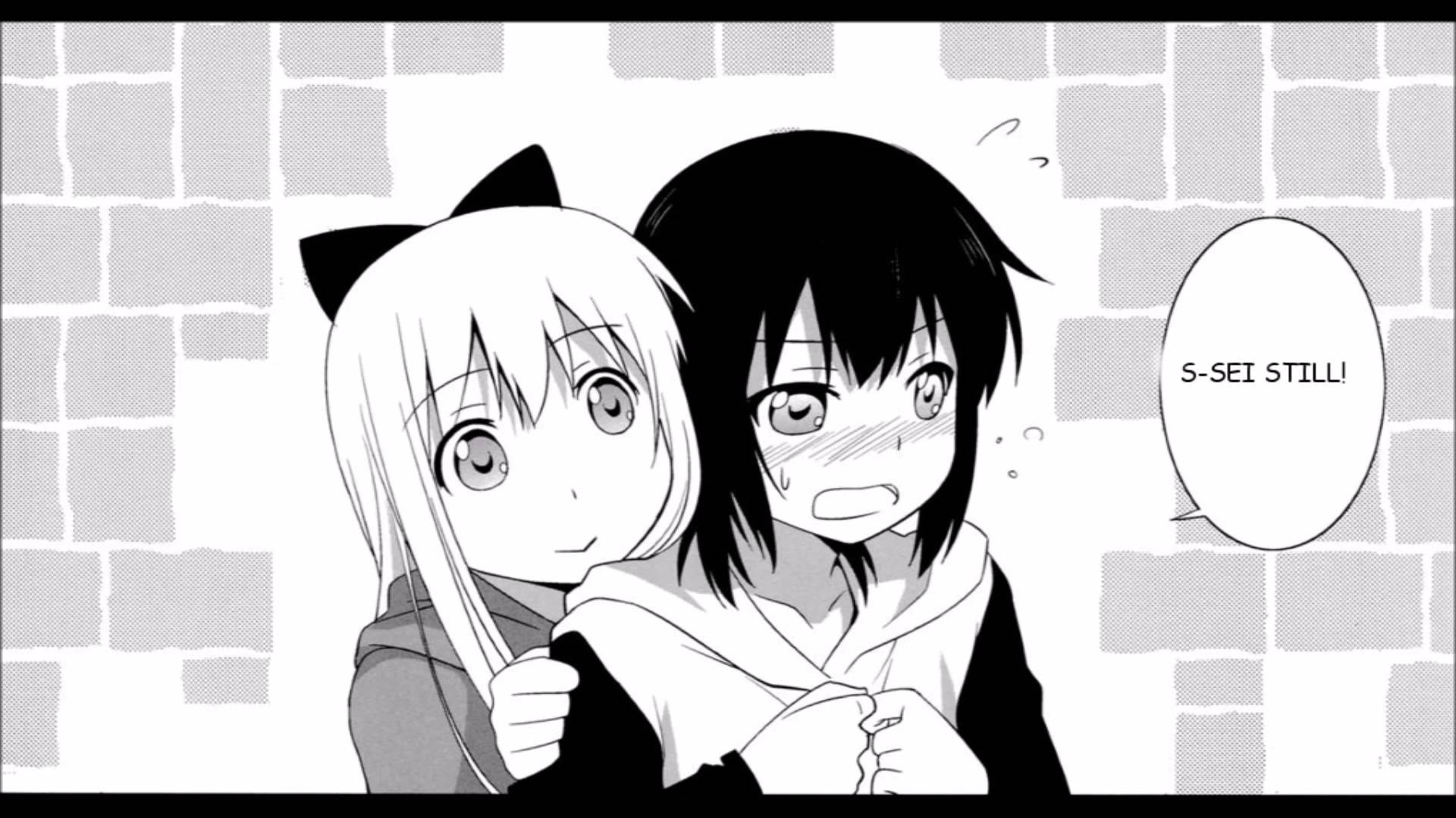 A Book with Yui and Kyouko Kissing and Hugging Only (Yuru Yuri)