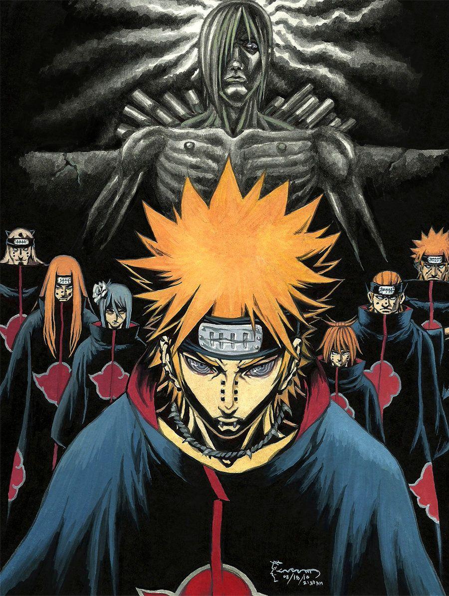 Gathering of Pain. Naruto