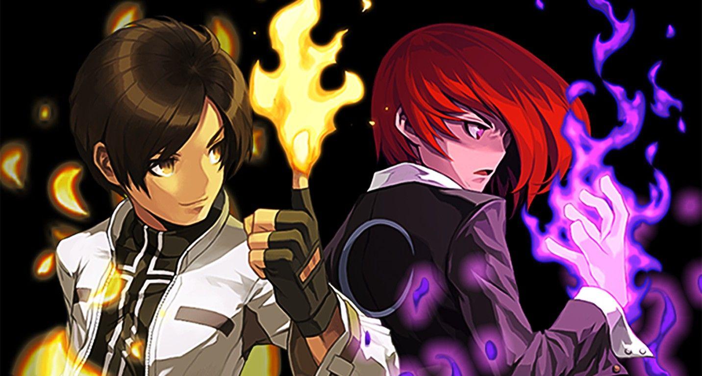 King of Fighters, Lost Saga, Iori Yagami, Kyo Kusanagi Wallpaper HD / Desktop and Mobile Background