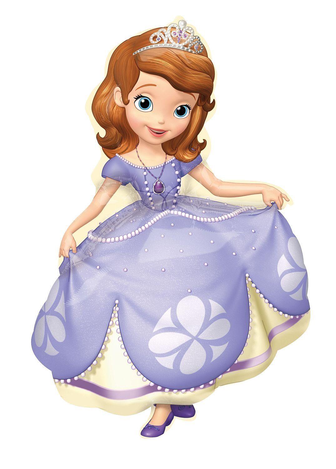 Sofia the First Supershape Foil Mylar Balloon 1ct
