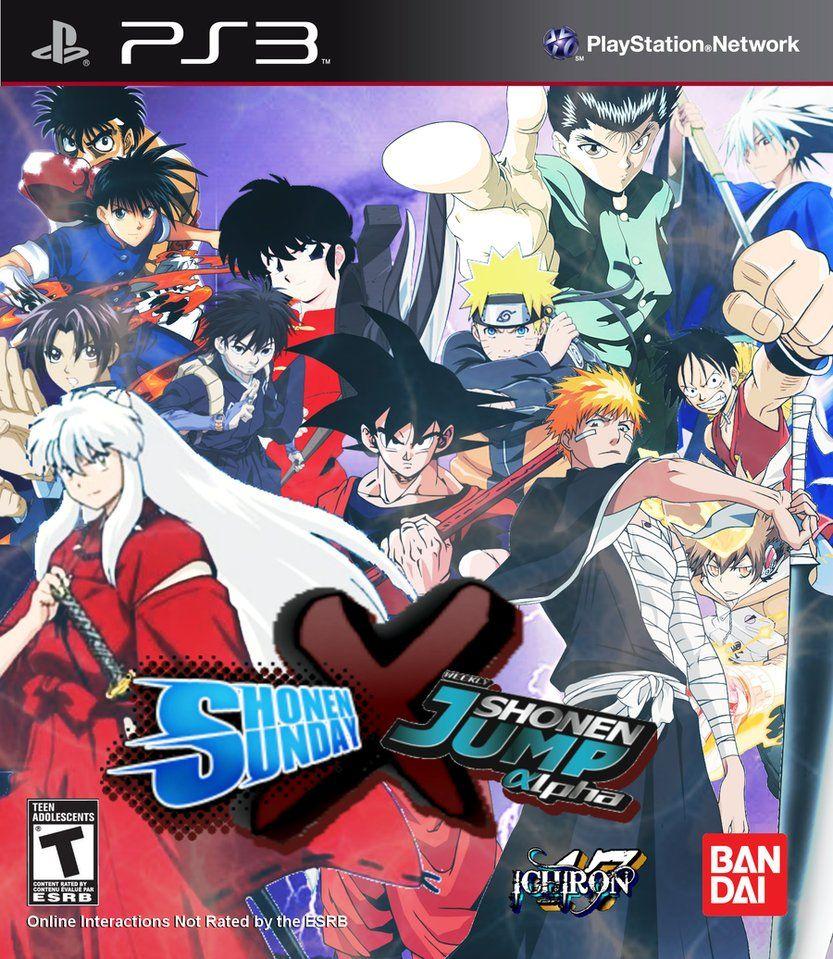 Shonen Sunday X Shonen Jump PS3 Art Cover