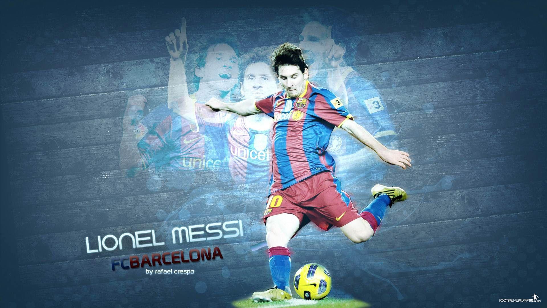 Lionel Messi Barcelona Football HD Wallpaper: Players, Teams