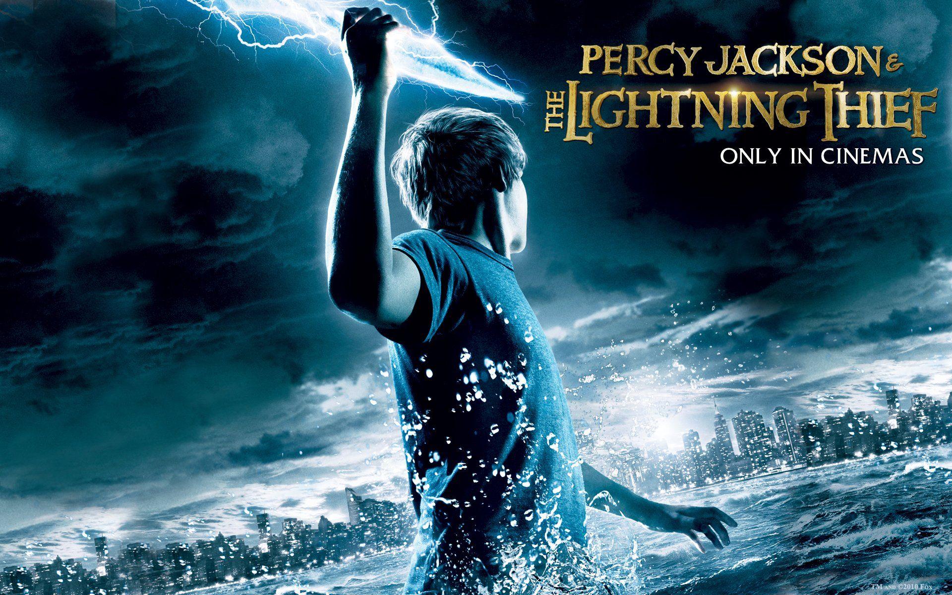 Percy Jackson And The Lightning Thief Book Cover