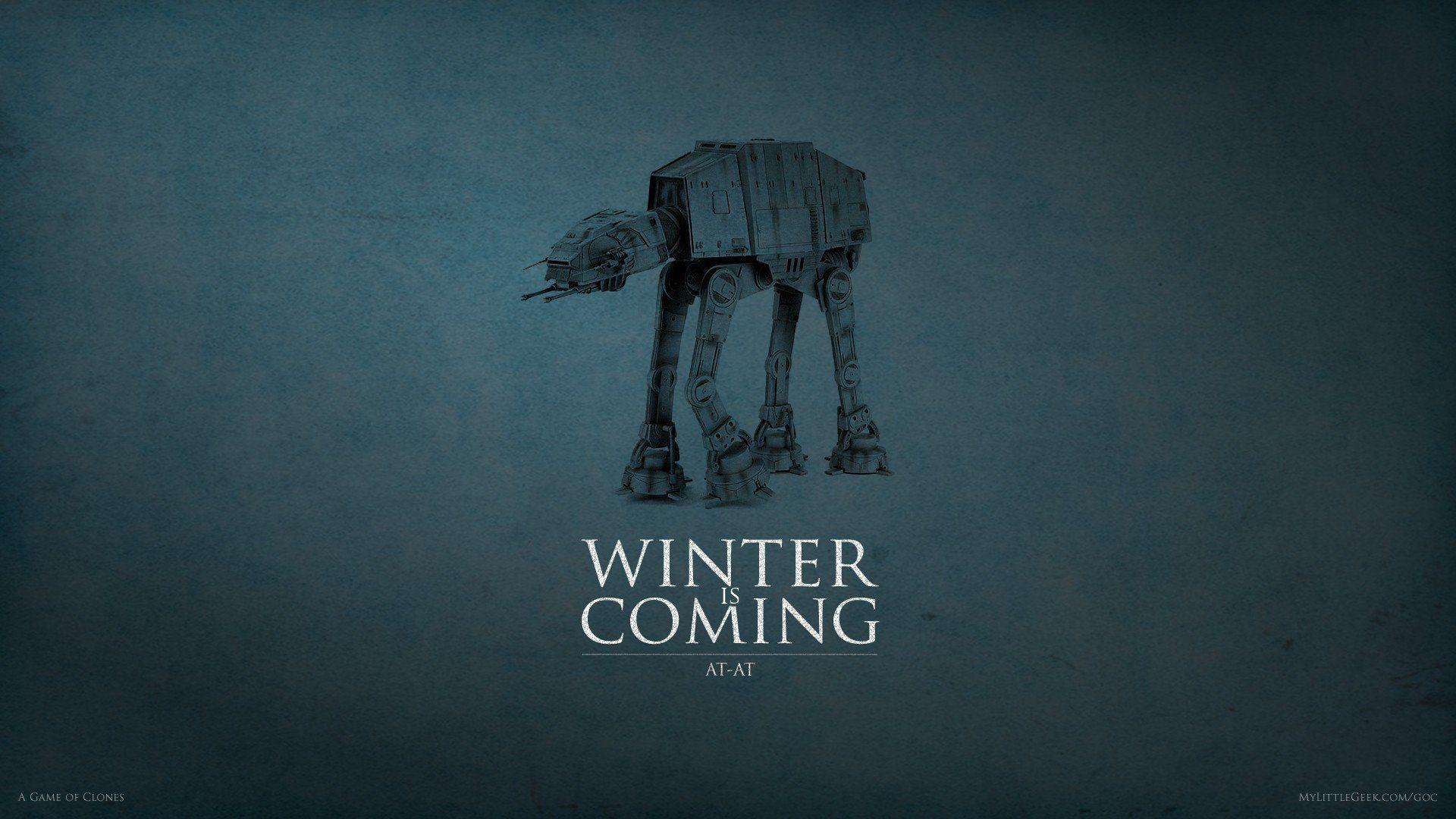 Game Of Thrones House Stark Star Wars AT AT