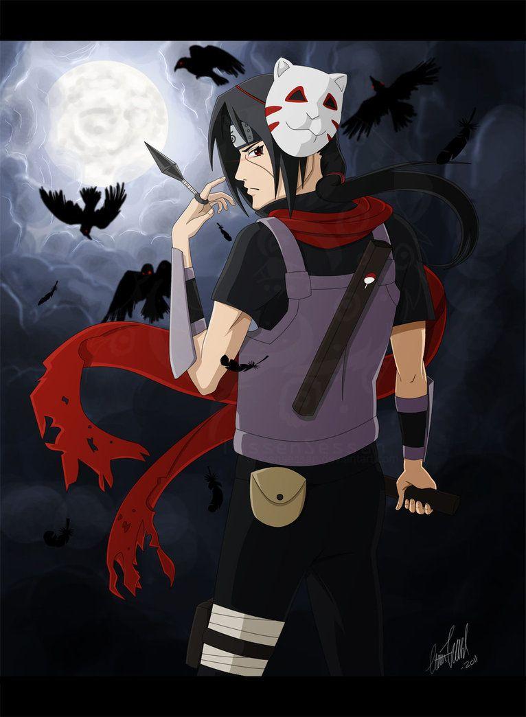 itachi uchiha anbu wallpaper