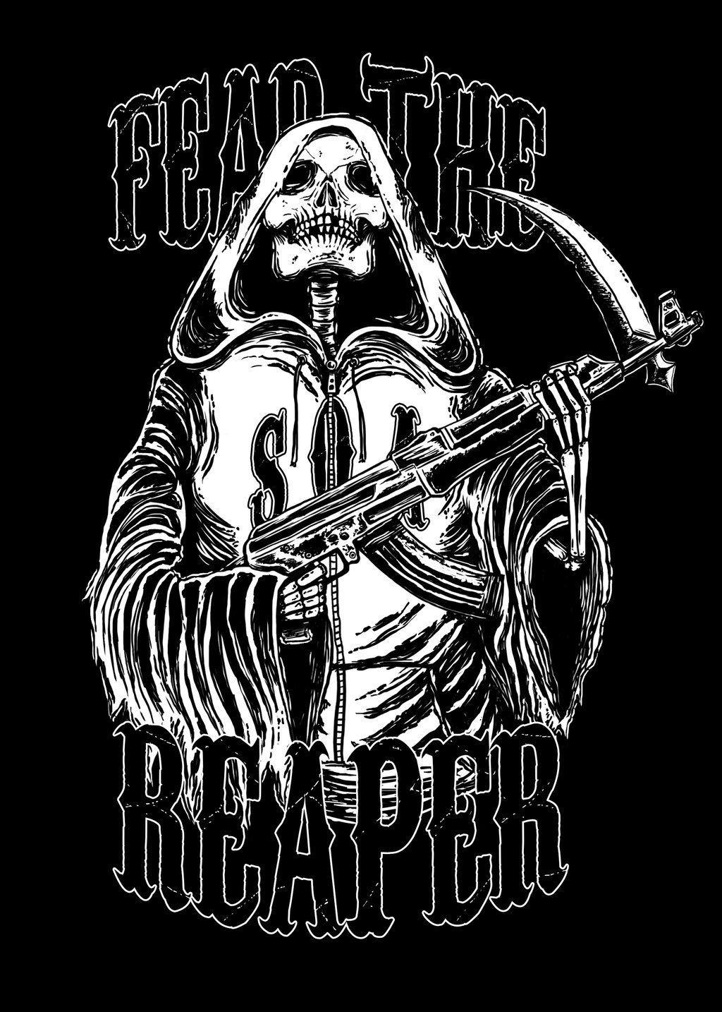 soa reaper logos and states. Sons Of Anarchy Reaper Wallpaper S.o.a