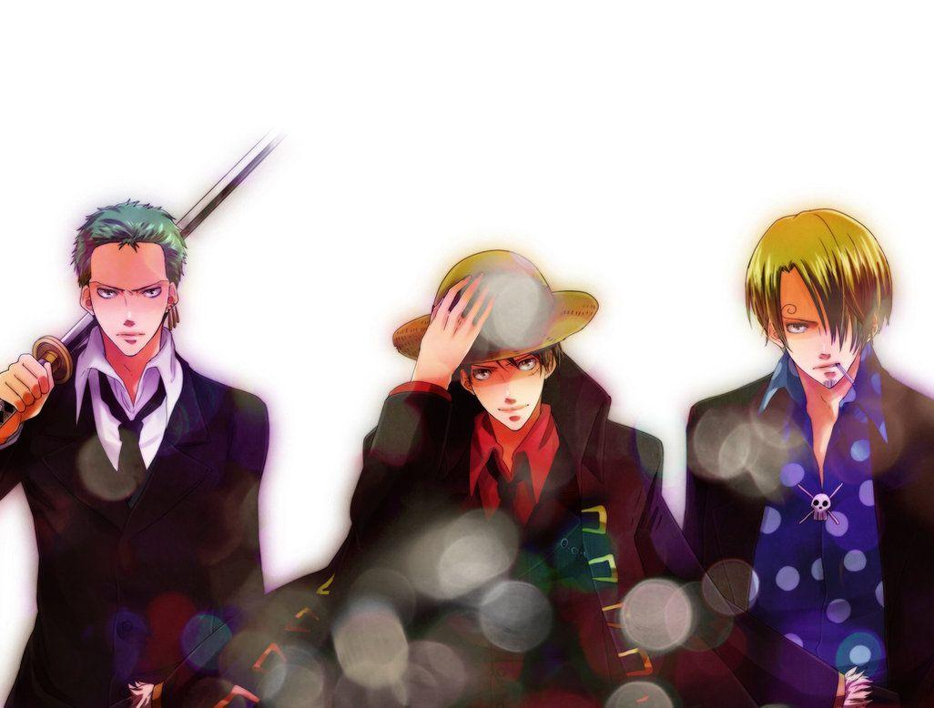 zoro sanji luffy wallpaper