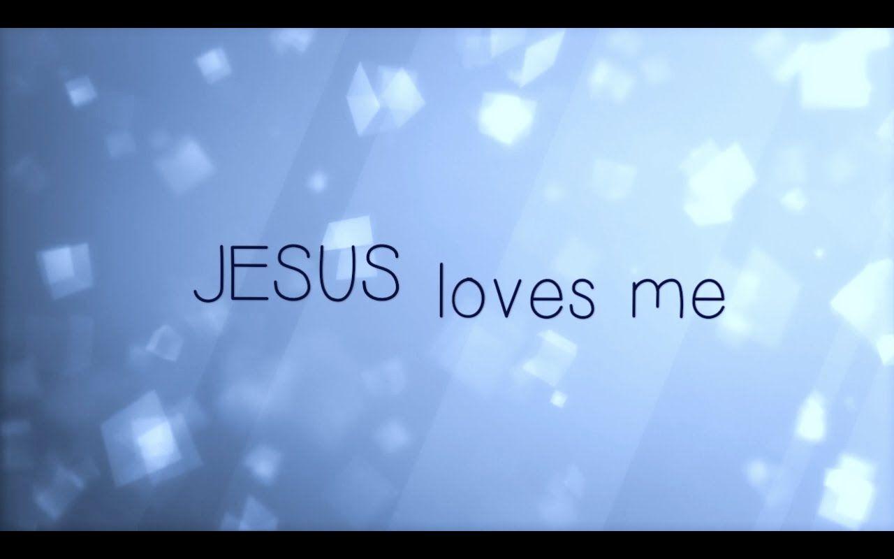 Jesus Loves Me w/ Lyrics (Chris Tomlin)
