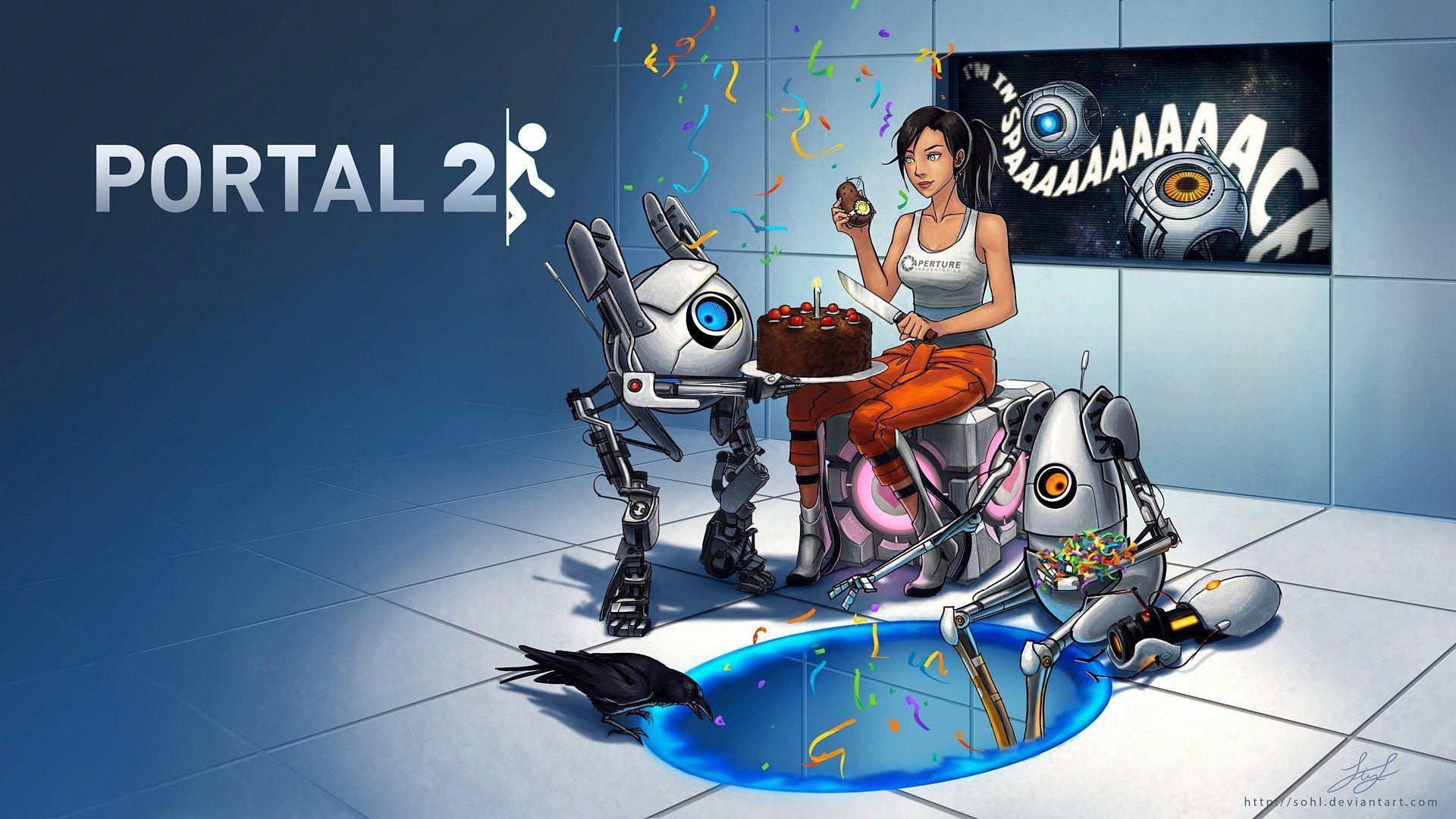 Portal 2 HD Wallpapers Wallpaper Cave