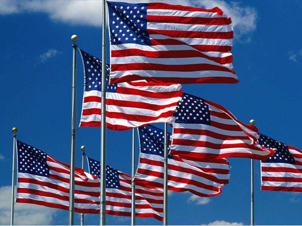 HD American Flag Wallpaper. U.S.A. American flag