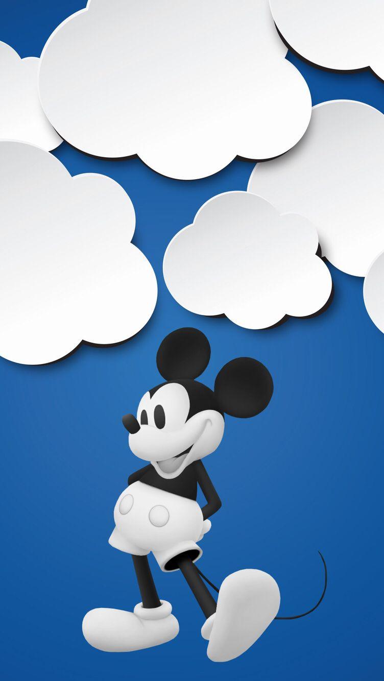 Обои iPhone wallpapers Mickey Mouse