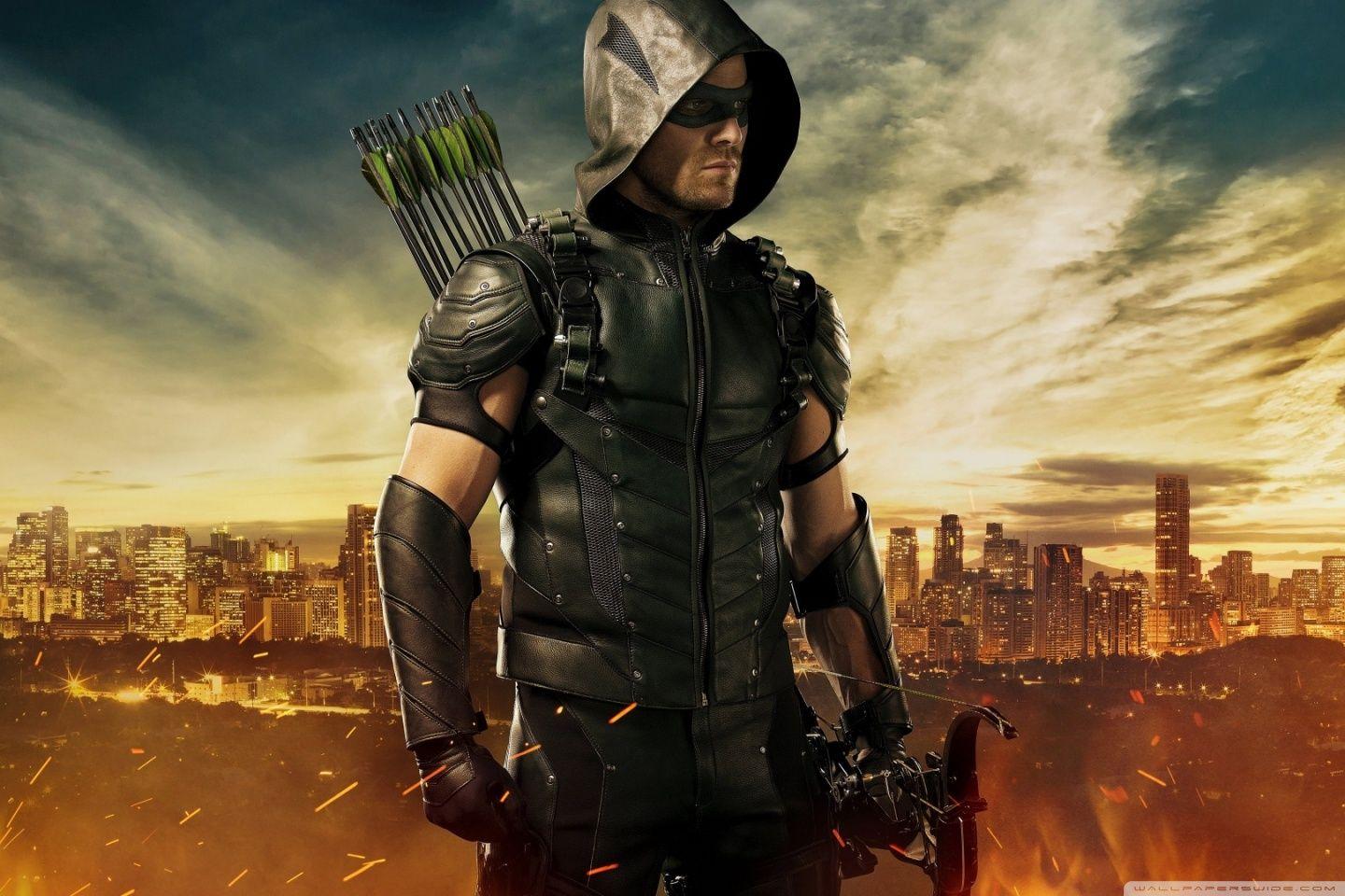 Green Arrow Season 4 ❤ 4K HD Desktop Wallpaper for 4K Ultra HD TV