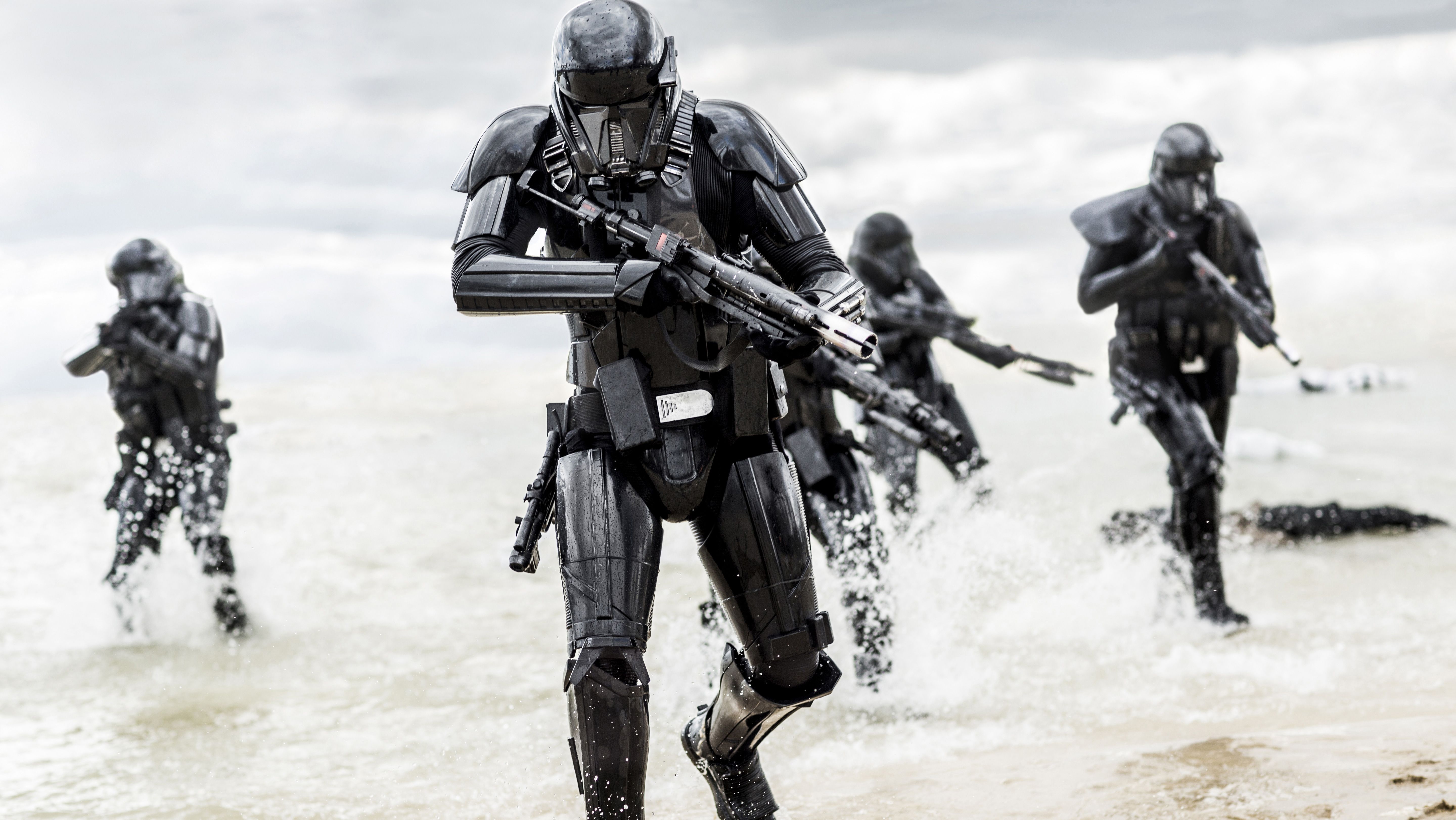 Wallpaper Rogue One, Star Wars, Stormtroopers, 5K, Movies