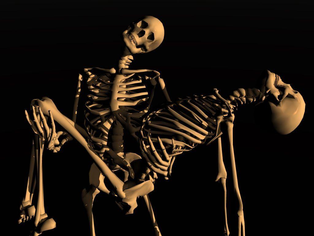 Wallpaper Of Skeleton