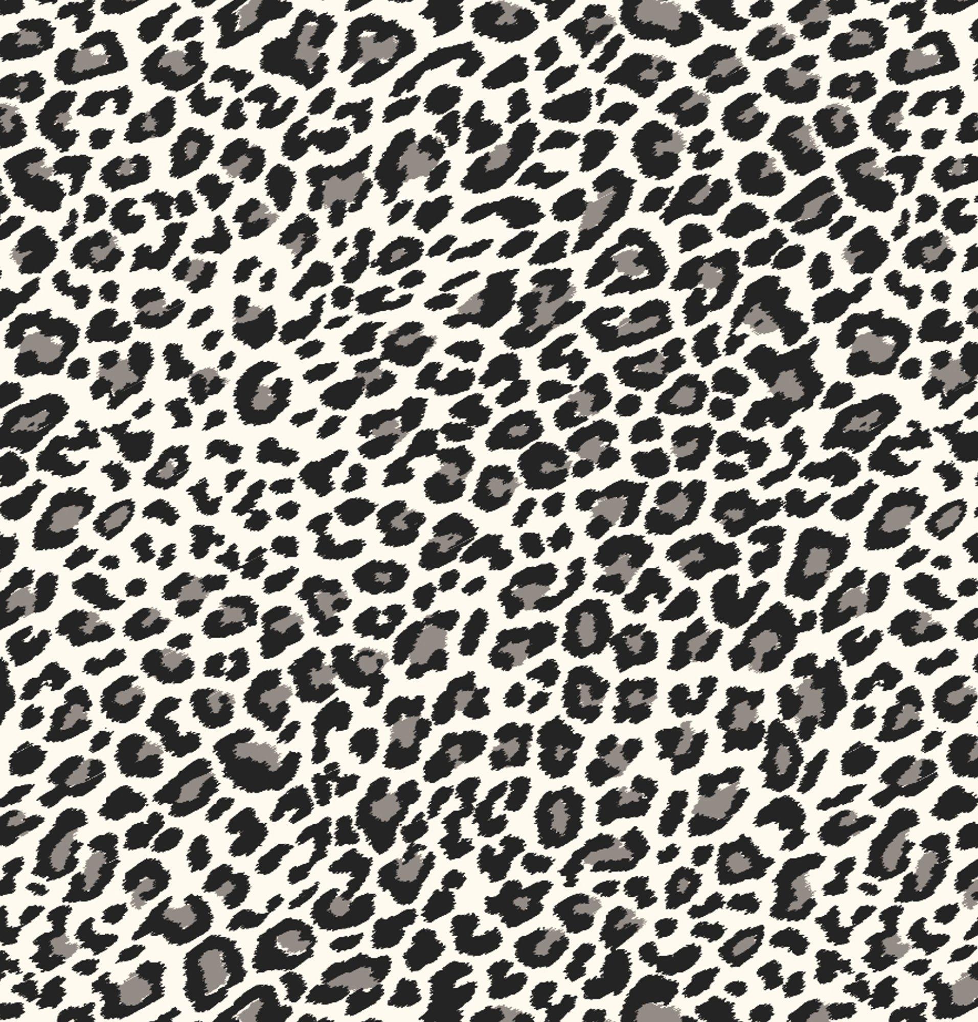 Black and white cheetah wallpaper