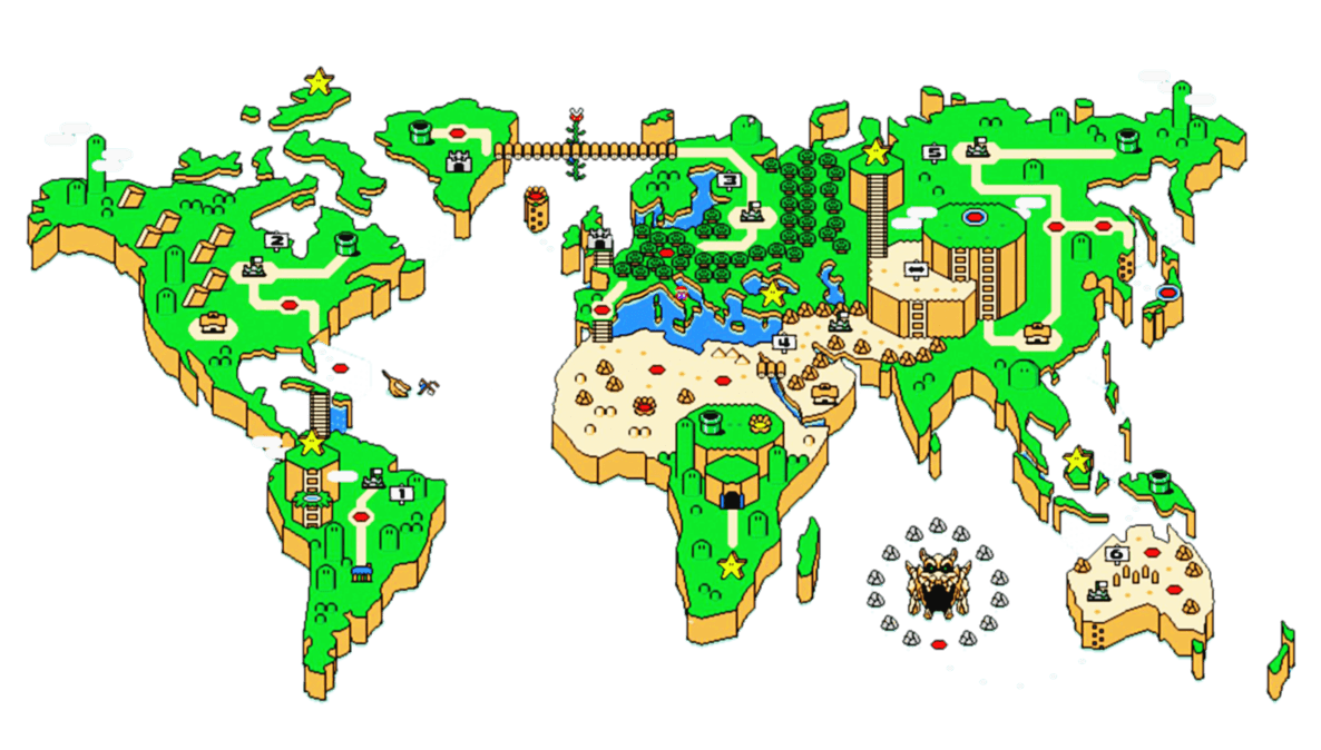 Mario World Map icon