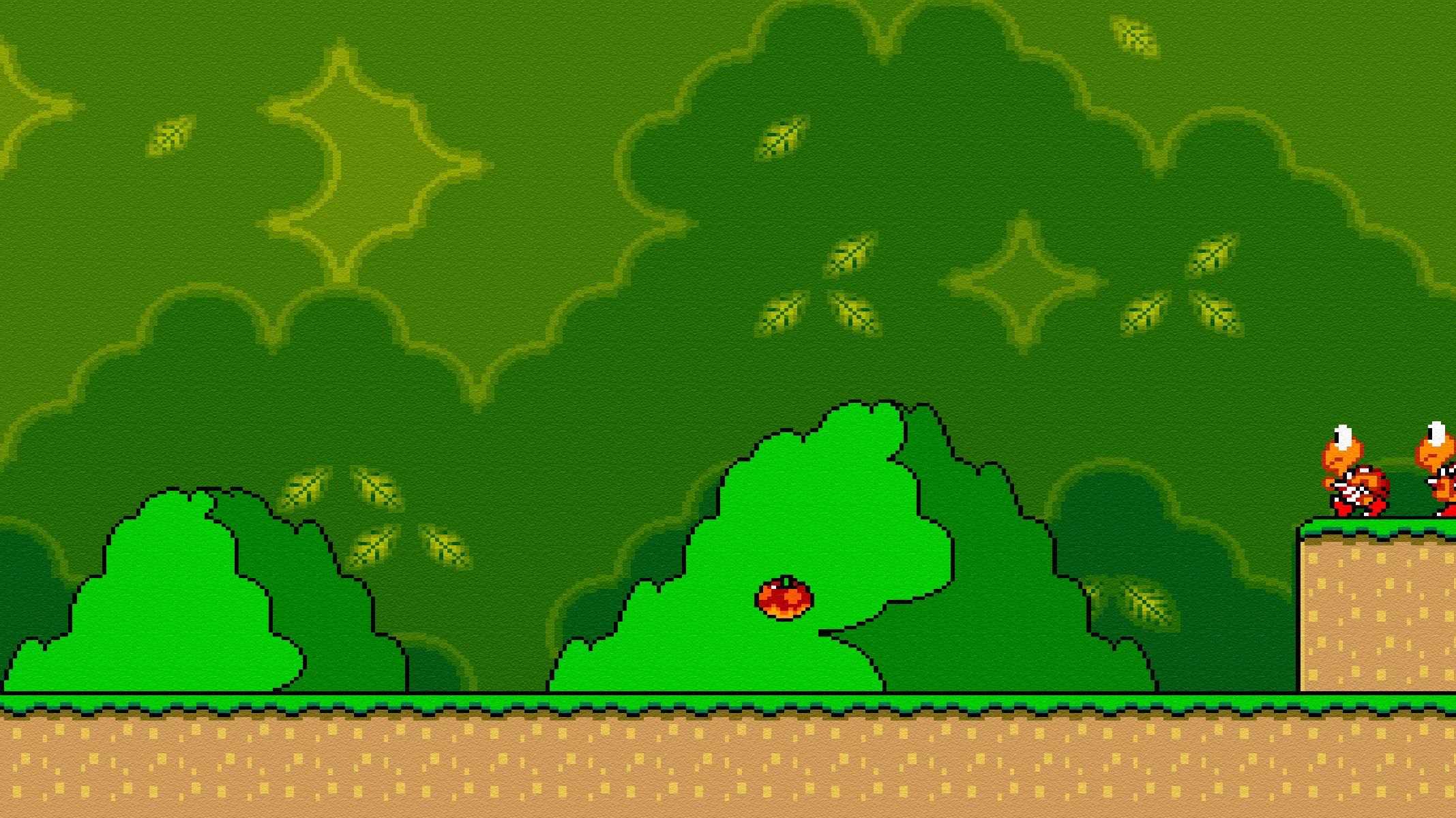 super mario world snes wallpaper