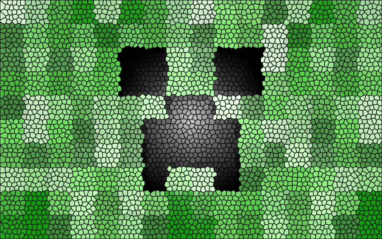 Minecraft Green Creeper Wide Wallpaper Game De Wallpaper
