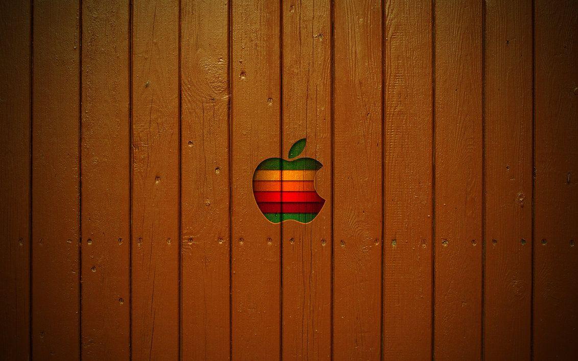 Mac Wallpaper Wooden style