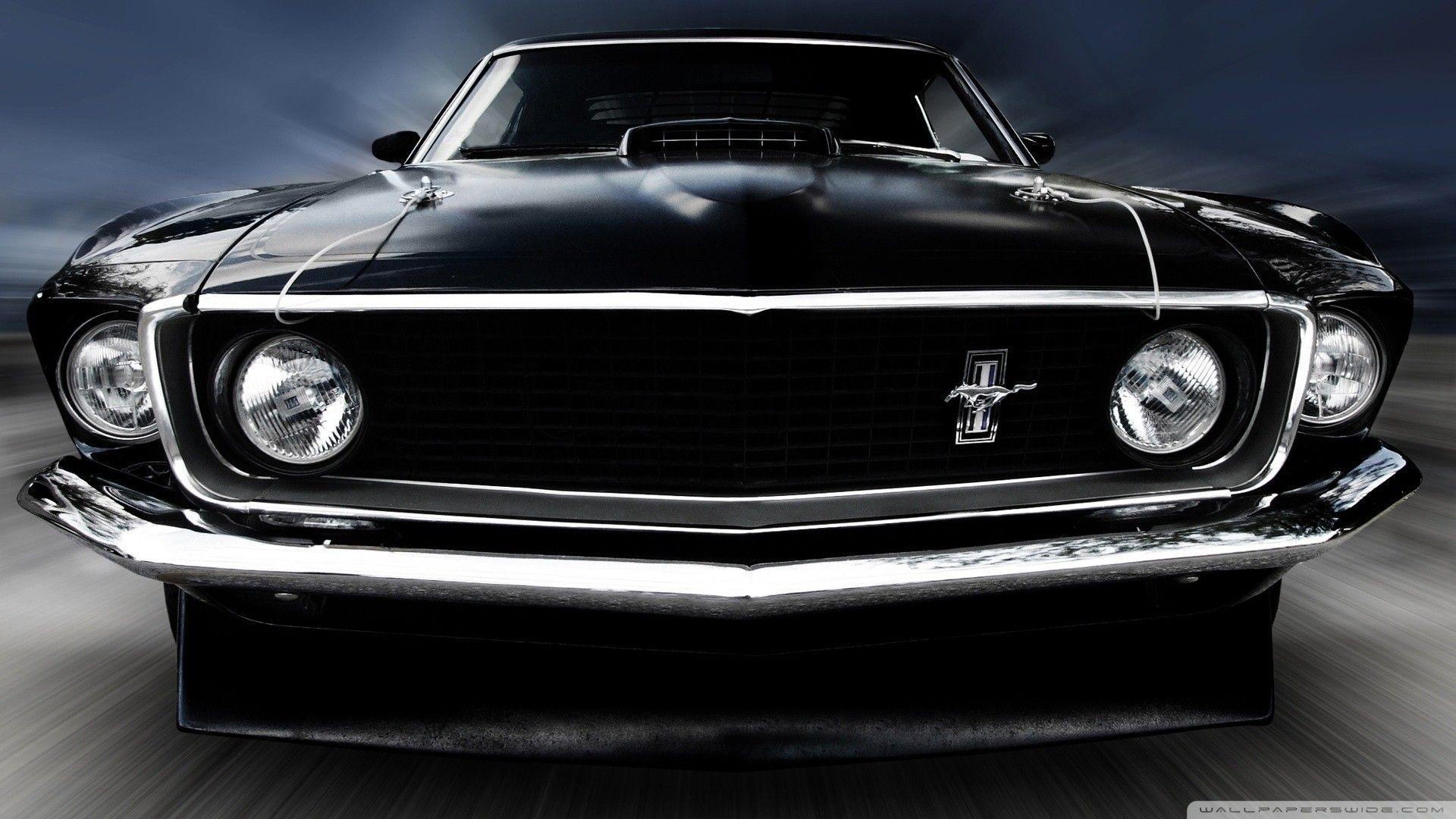 Old Muscle Cars HD Wallpaper