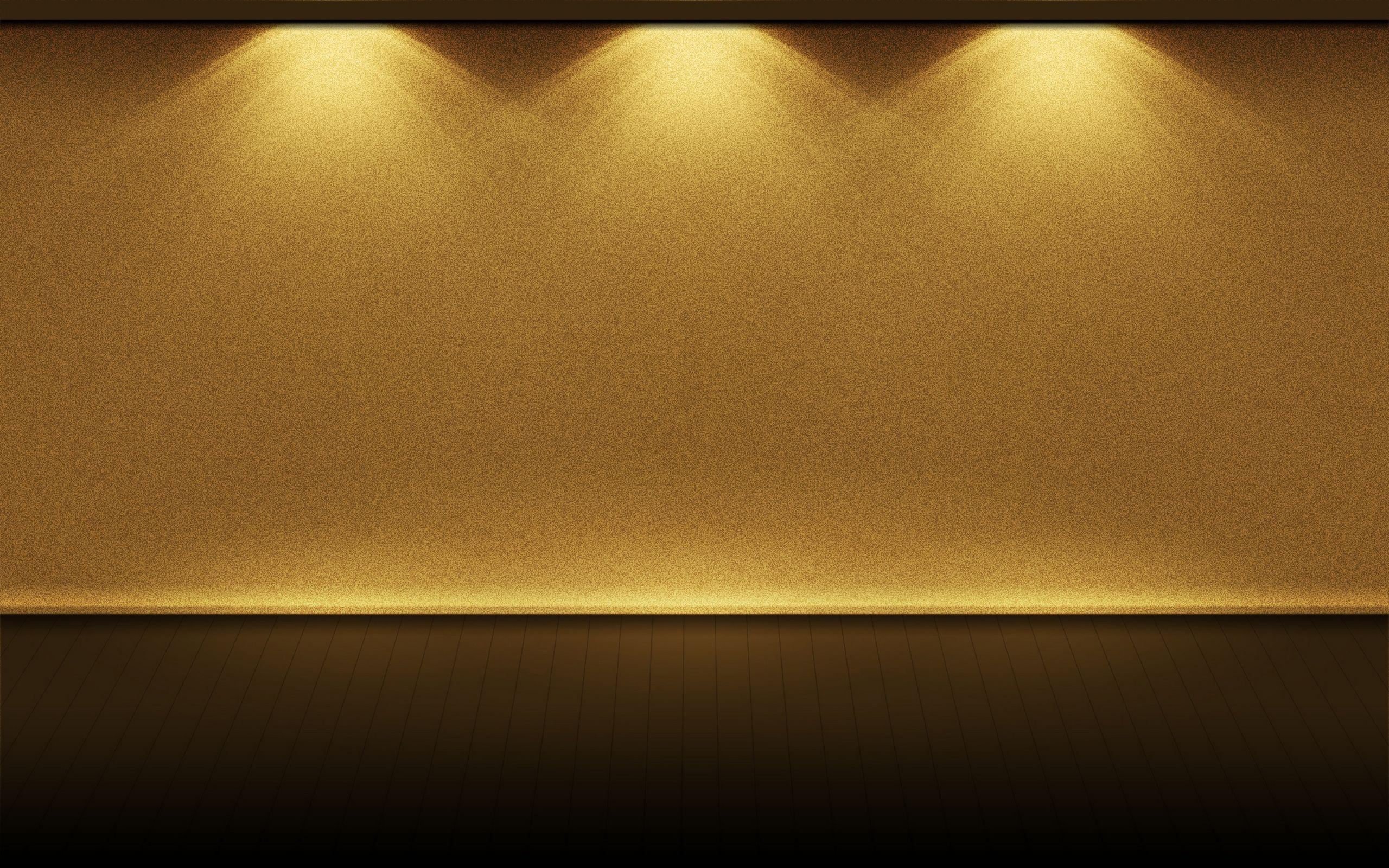 Gold Lights HD Wallpaper and Background Image