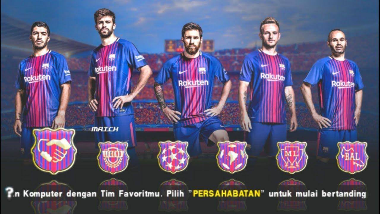 Cara masang Textures Background & Icon Special Barcelona PES JOGRESS