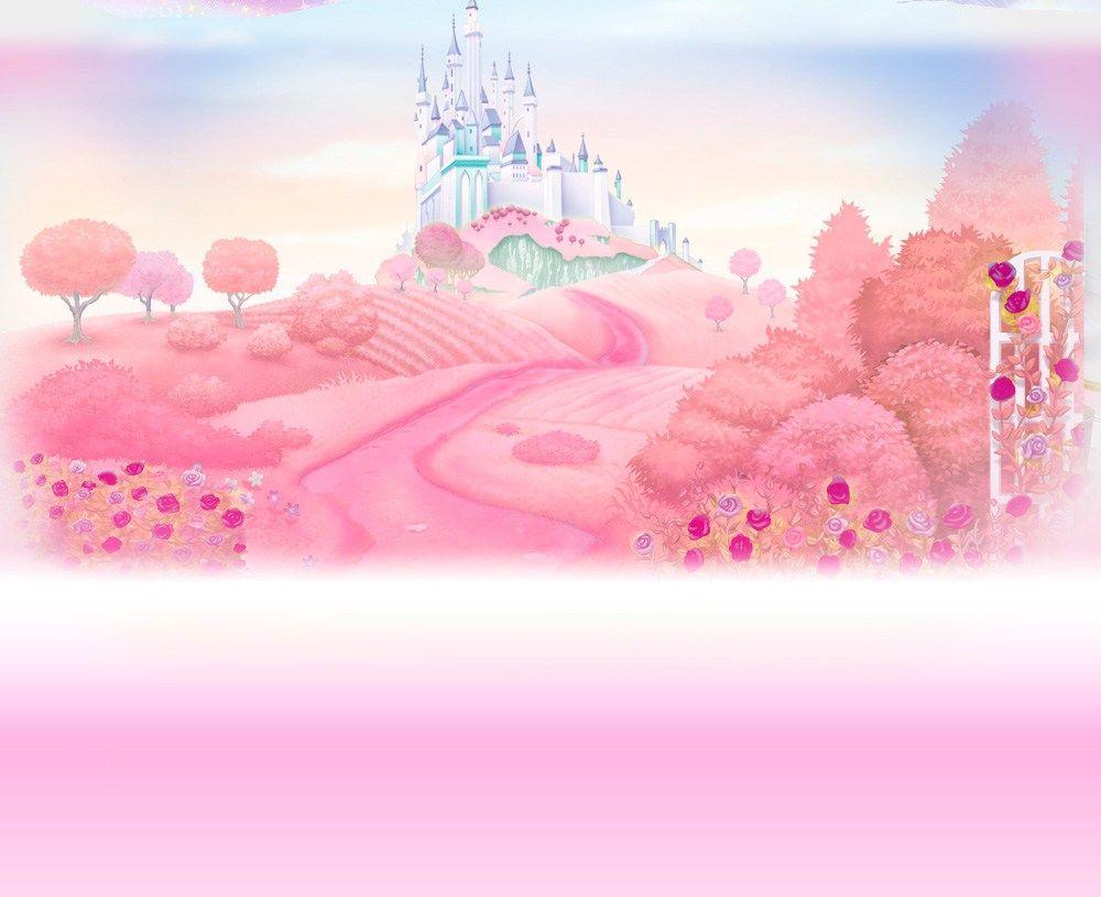 Disney Princess Pink Wallpaper