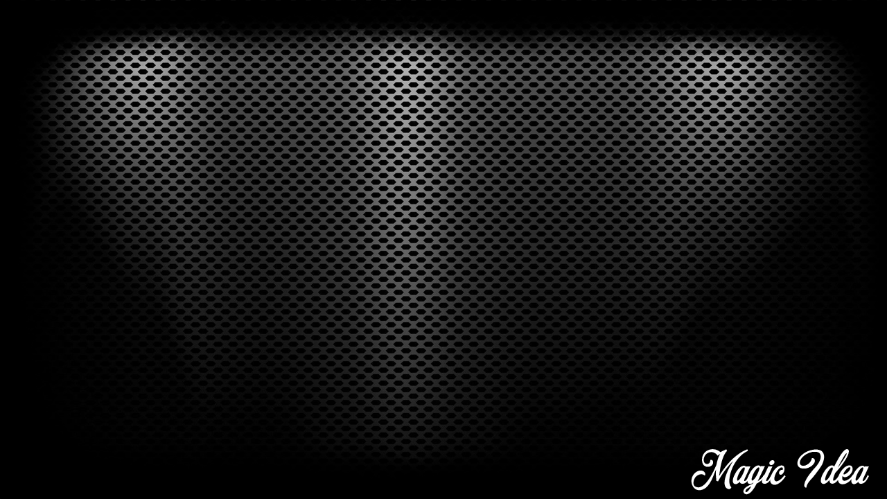 Chrome Black Wallpaper