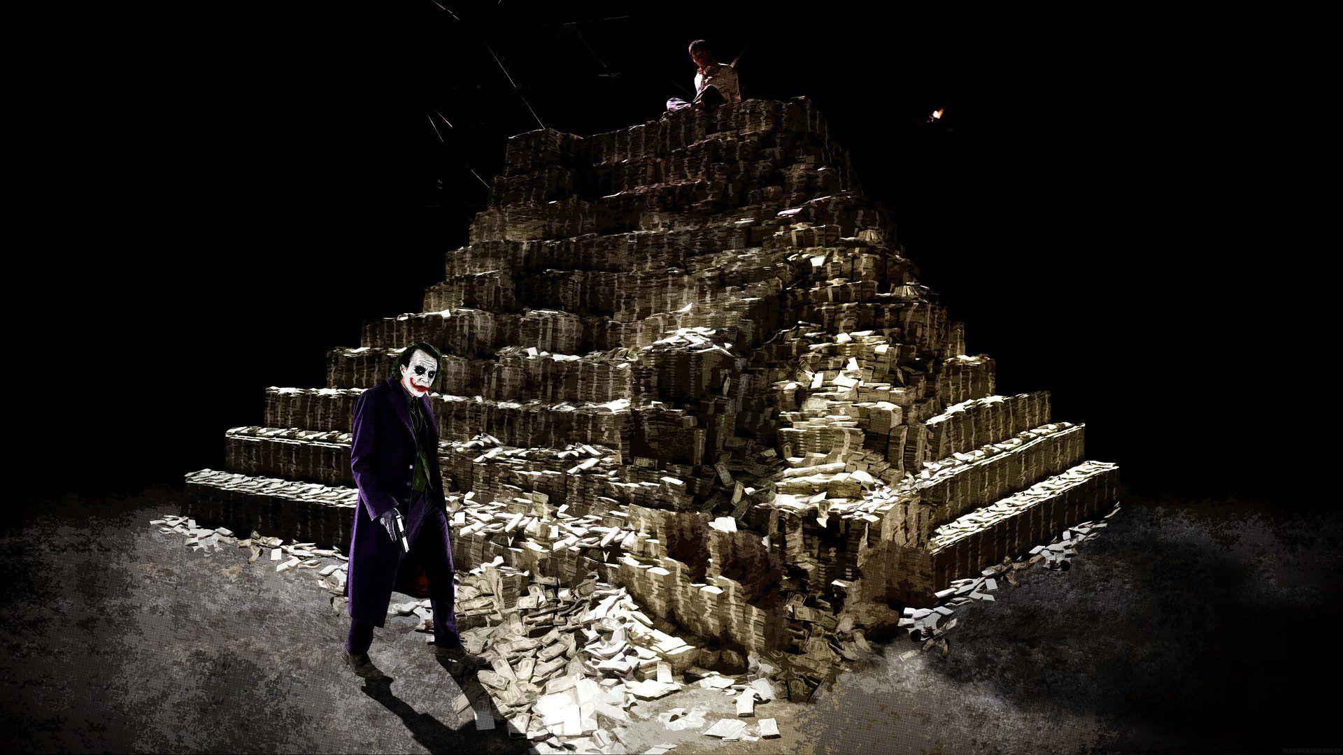 Dark Knight Money Pile