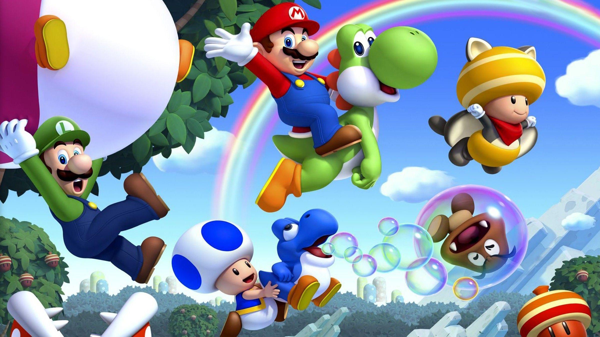 Mario HD wallpaper