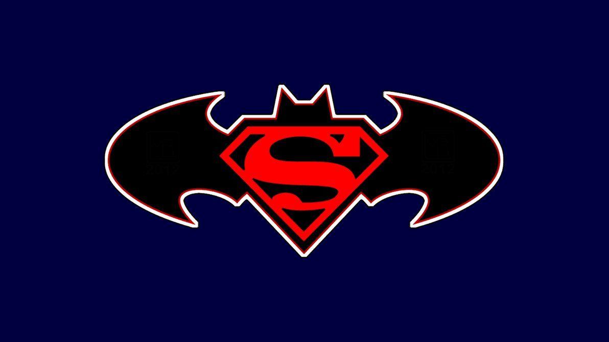 Superman Batman Symbol WP