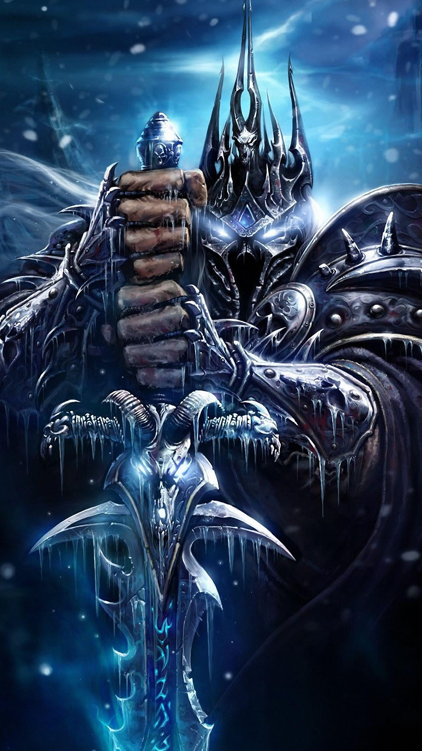 World Of Warcraft Death Knight Samsung Galaxy S6 S7 Wallpaper HD