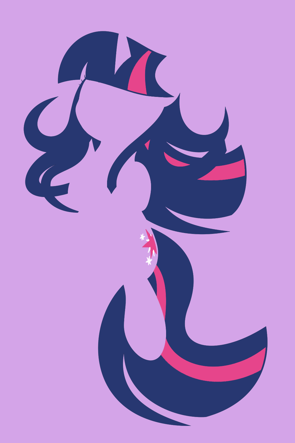 My Minimal Pony: Twilight Sparkle [iPhone]