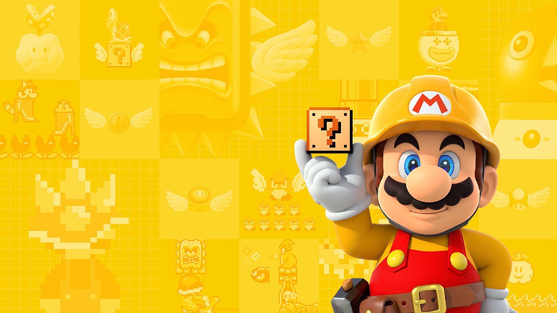 Super Mario Maker, HD Games, 4k Wallpaper, Image, Background