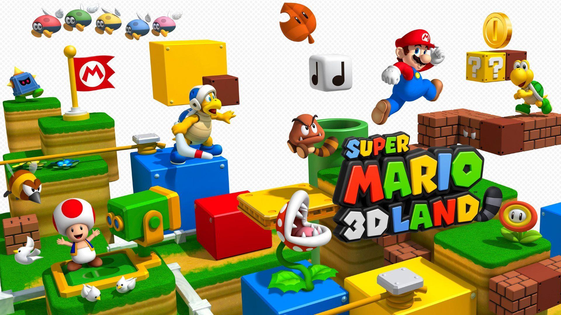 Super Mario 3D Wallpaper
