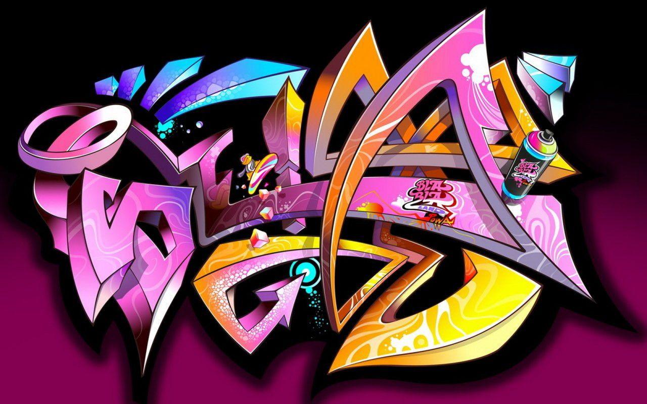 Graffiti Wallpaper Mucic Slamcoke, Music, Graffiti Wallpaper HD