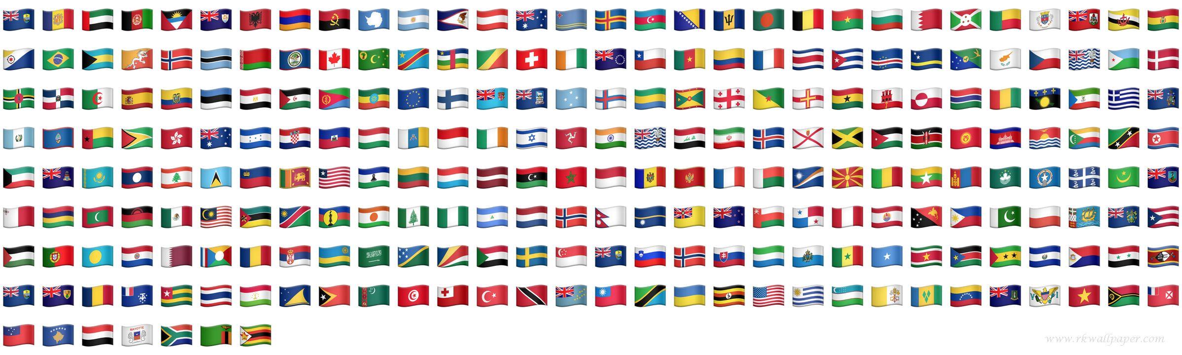 flags of the world countries wallpaper