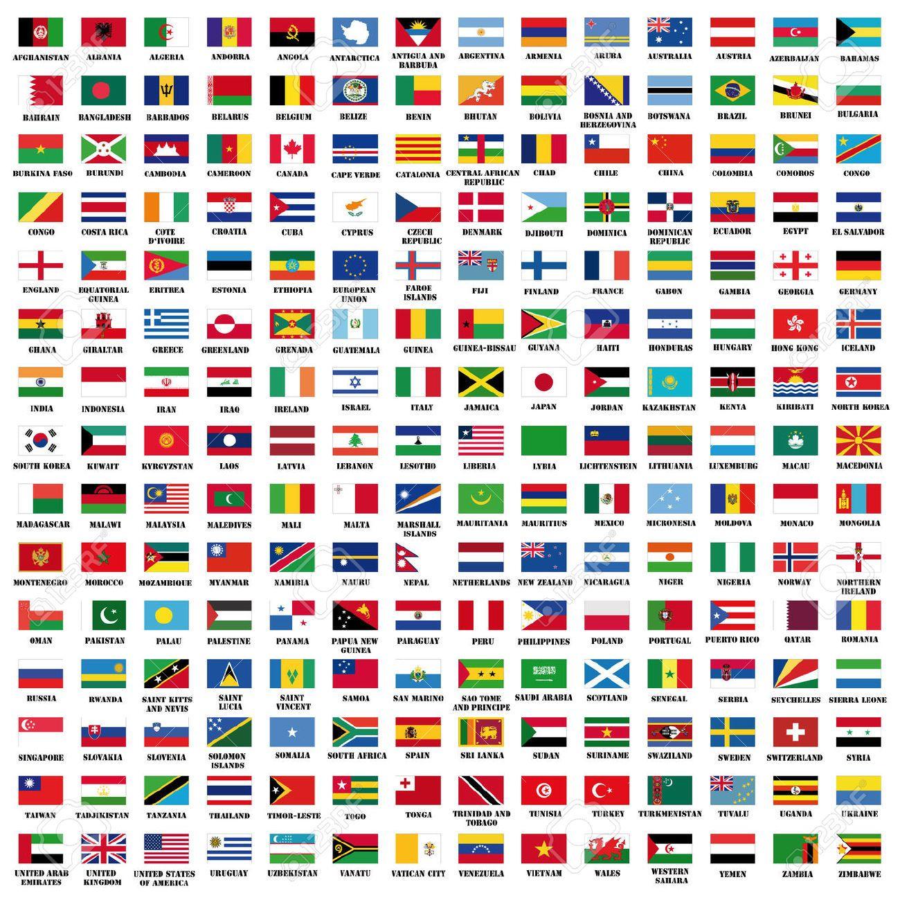 All Flags Of The World