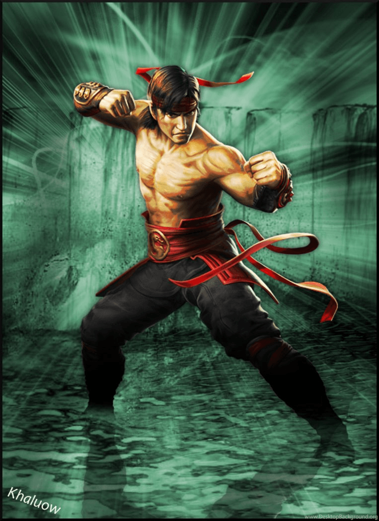 Liu Kang Mortal Kombat 9 By Khaluow Desktop Background