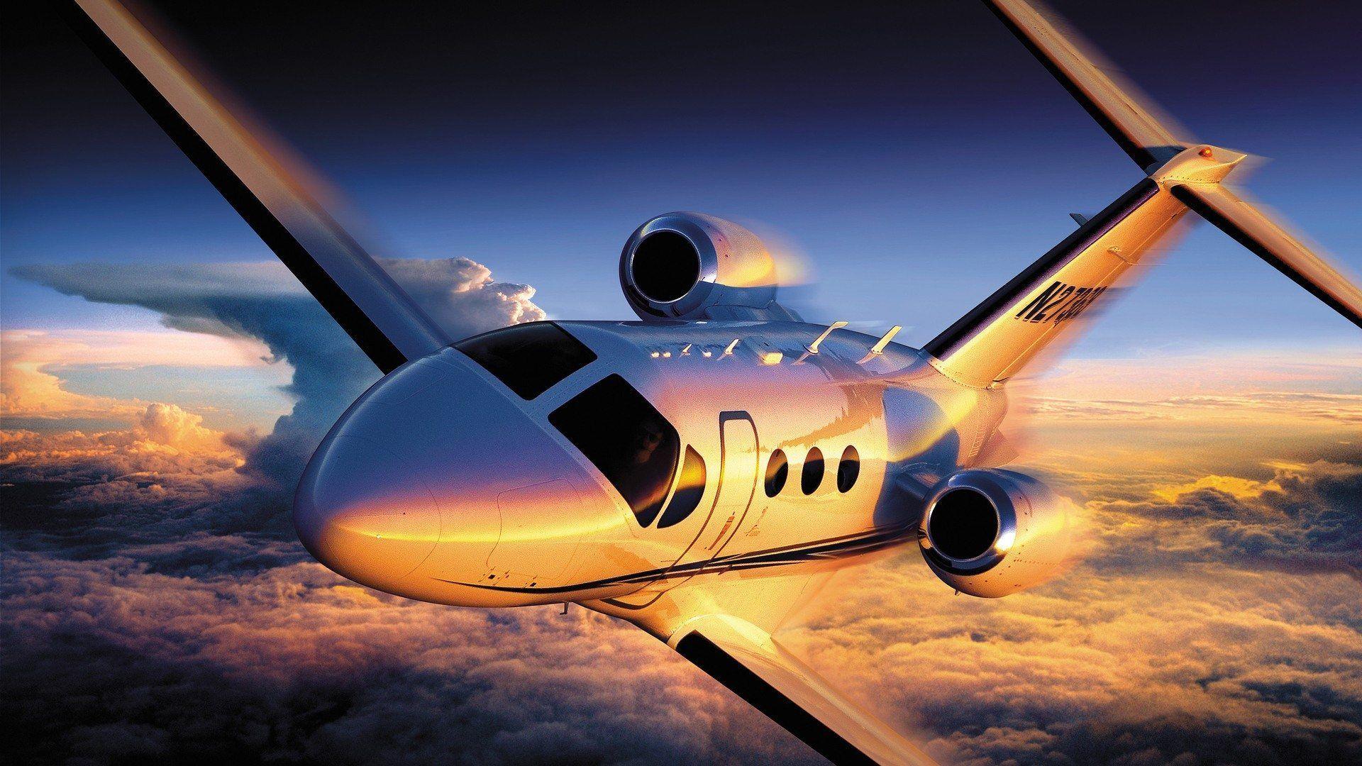 Flying Private Jet Wallpaper. Private jet travel, Private jet