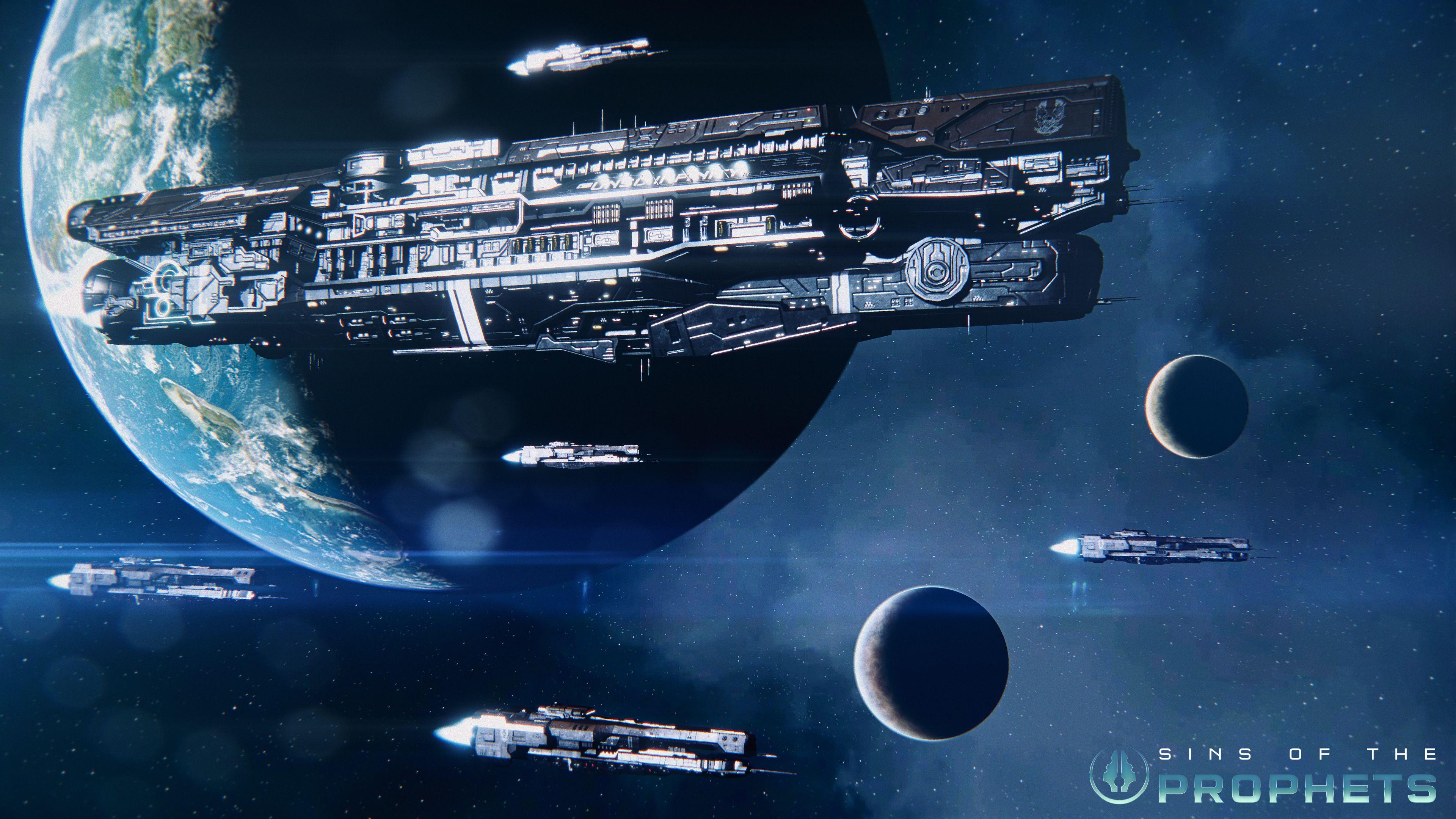 UNSC Infinity Wallpaper image of the Prophets mod for Sins