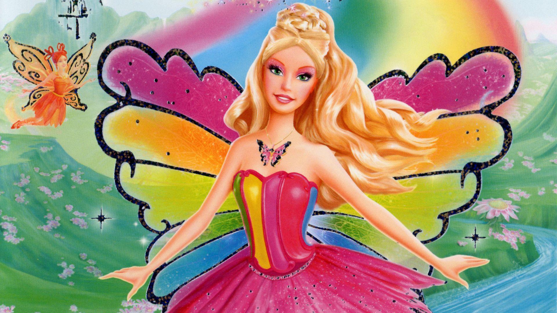 Barbie Fairy Topia Magic Of The Rainbow's Fave Barbie And Disney Picks Wallpaper