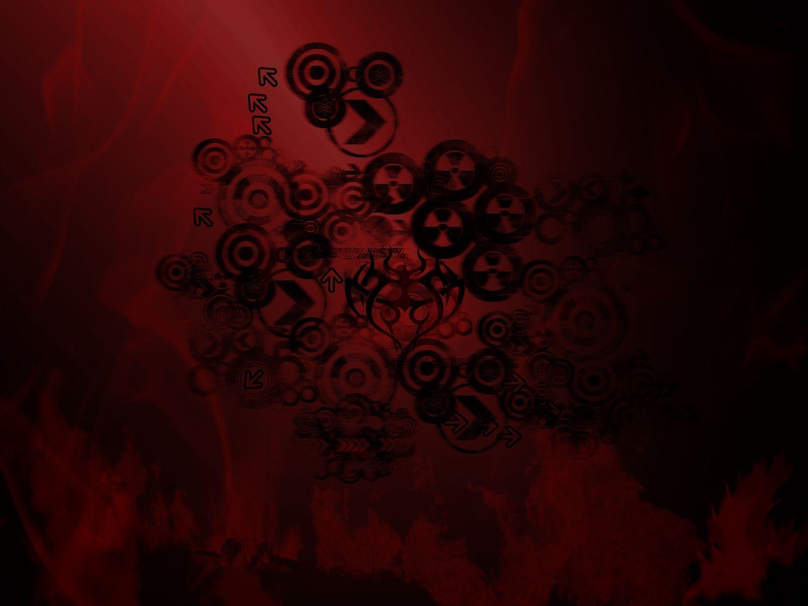 Red and Black Tribal Wallpaper. Wallpaper