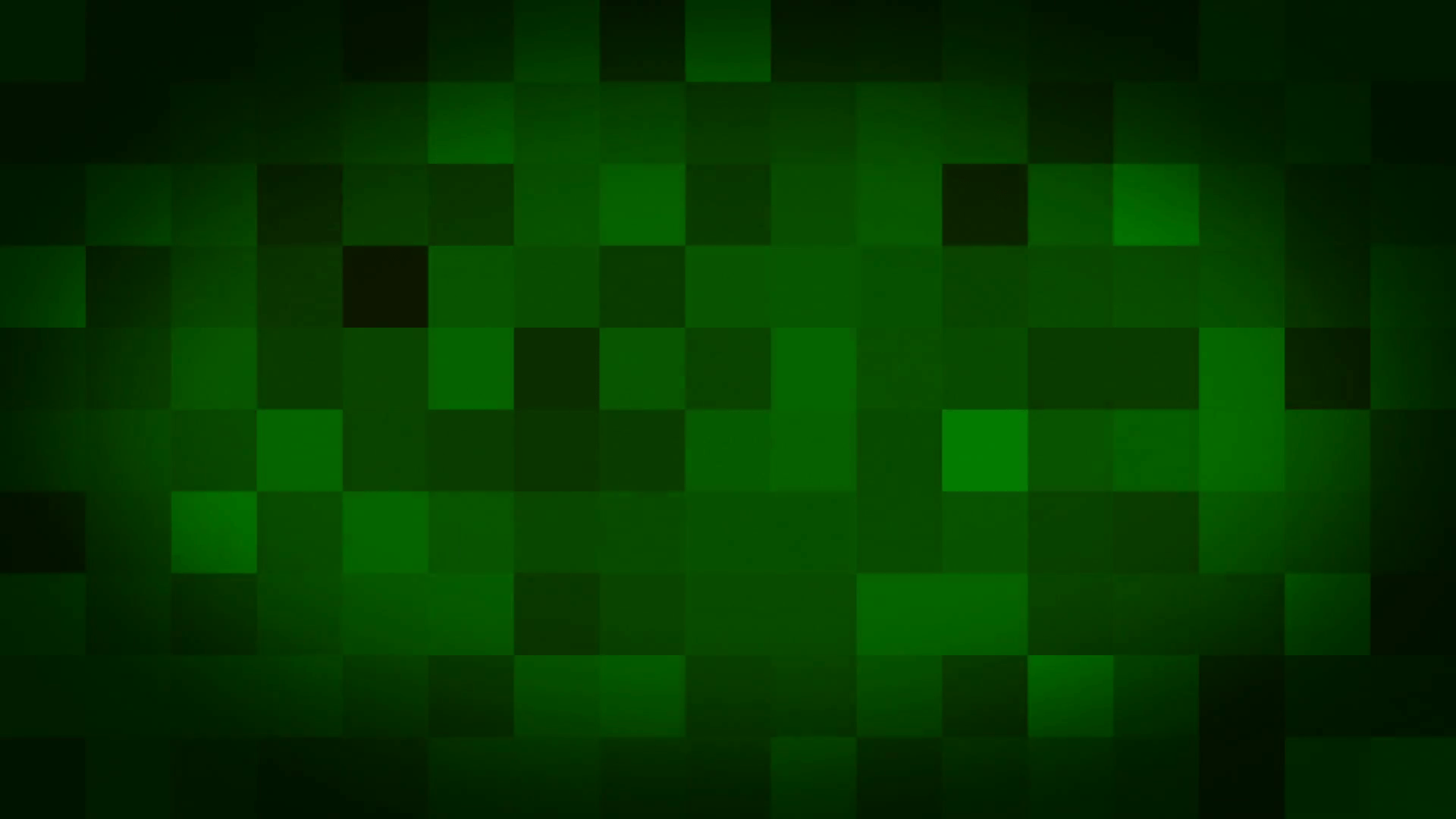 Green Black Fading Square Blocks Background Animation Motion