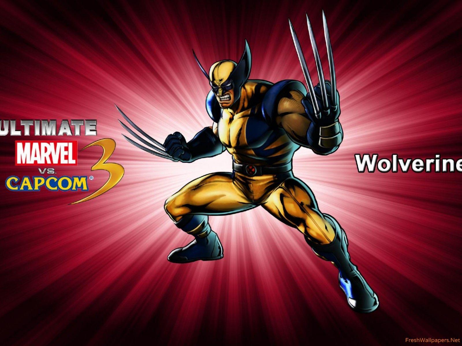 Wolverine Marvel vs. Capcom 3 wallpaper