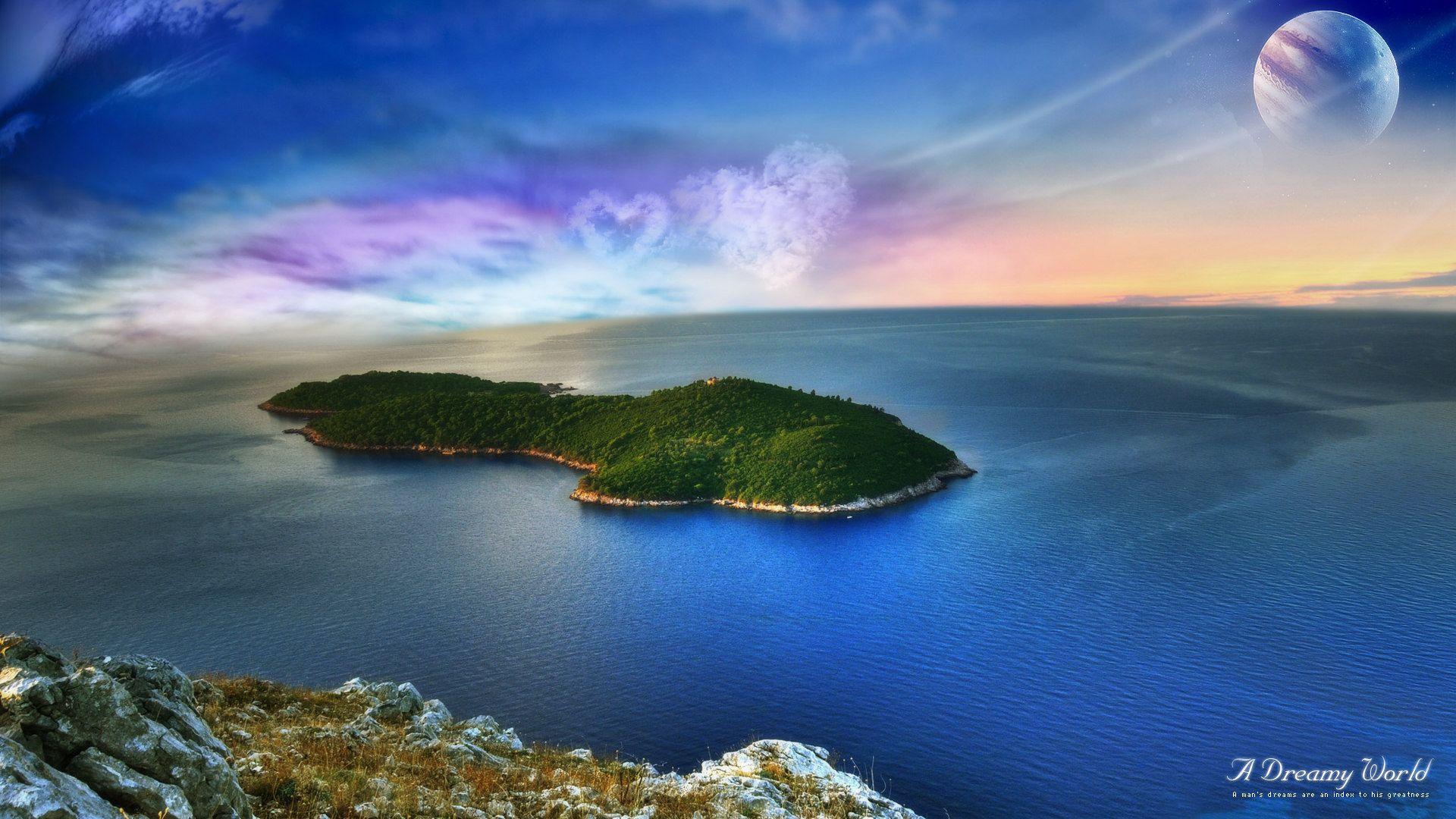 Landscape wallpaper dream world 18396 Wallpaper