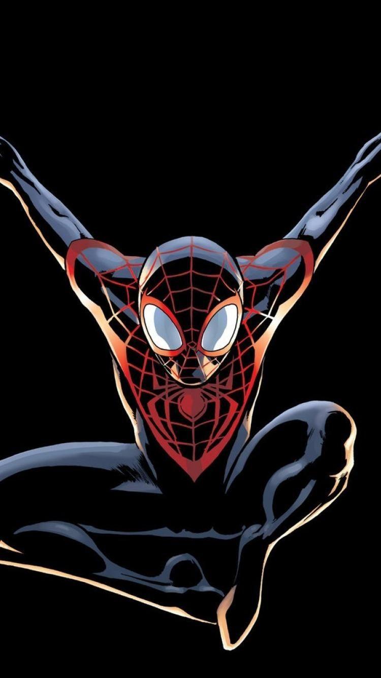 Comics Spider Man Superheroes Marvel Black Background Ultimate