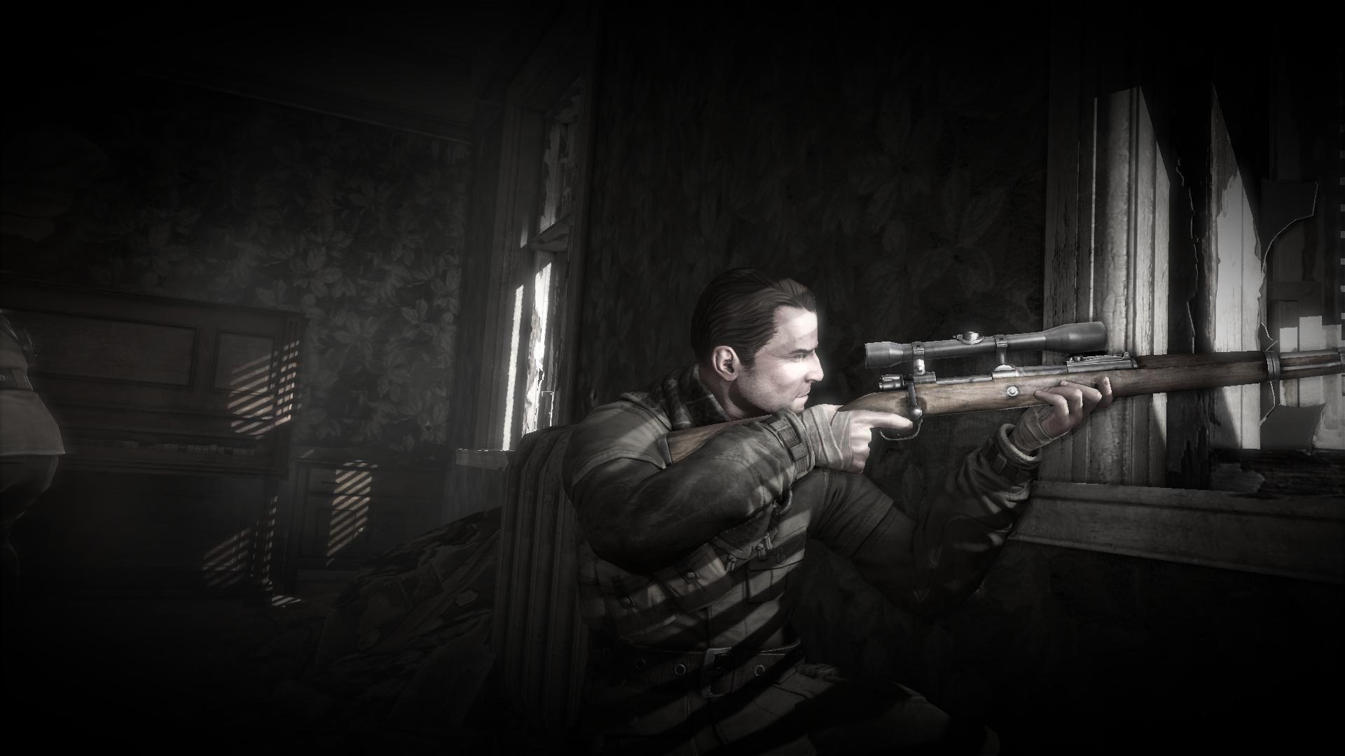 Sniper Elite v2 Remastered геймплей