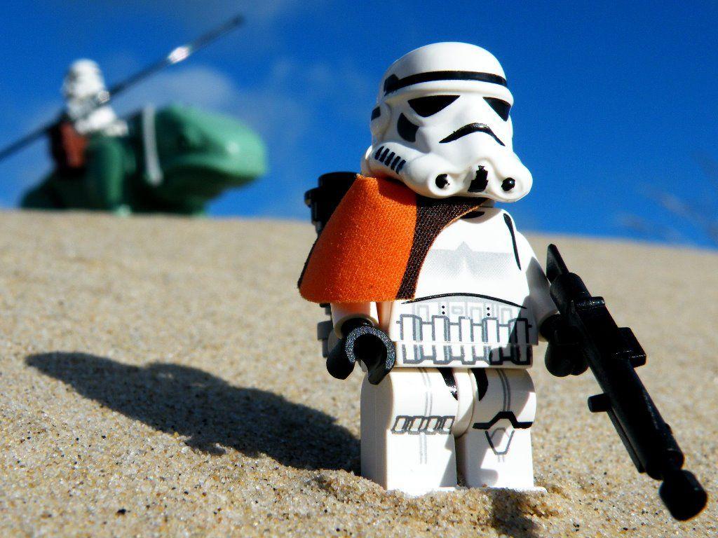 Star Wars: Lego Sandtrooper. Star Wars. Lego wallpaper
